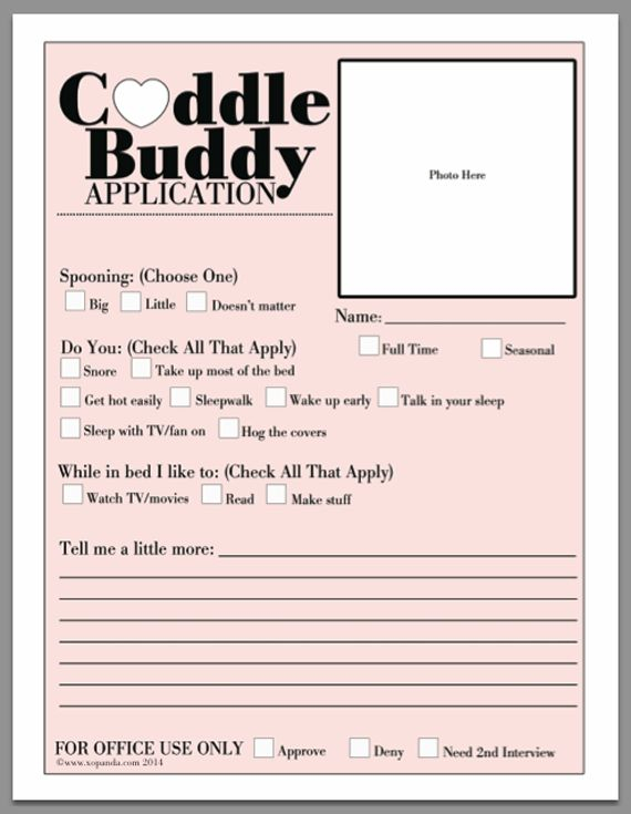 12 Best Forms Images On Pinterest Application Form Cuddle Buddy 