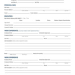 14 Employment Application Form Free Samples Examples Formats