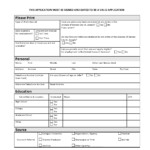 27 Basic Employment Application Templates Free