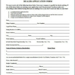 8 Dealer Application Form Templates PDF Free Premium Templates