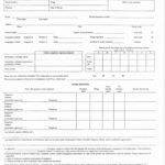 Auto Job Application Form 2 Free Templates In PDF Word Excel Download