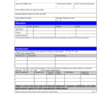 Auto Job Application Form 2 Free Templates In PDF Word Excel Download