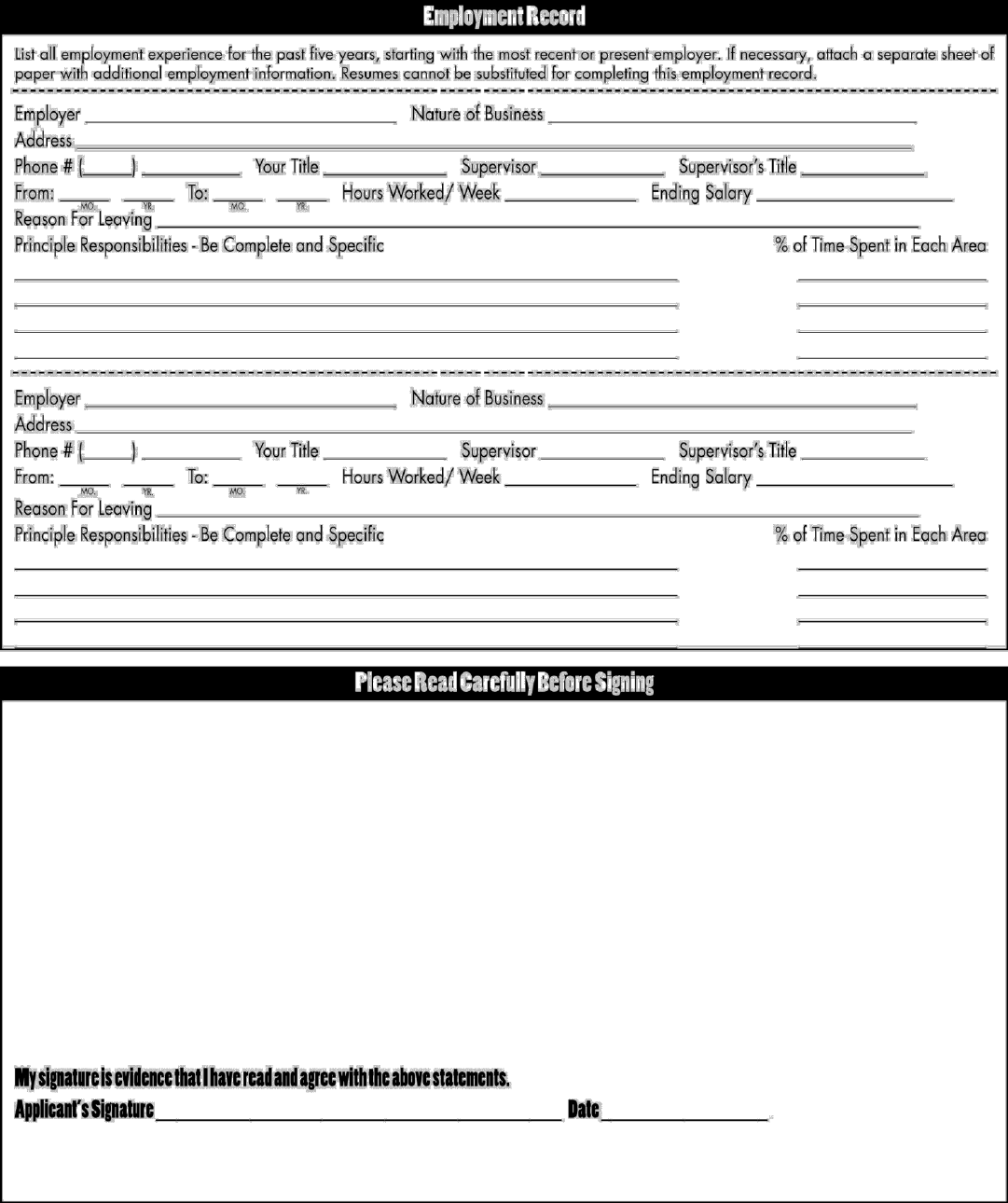 Buffalo Wild Wings Printable Job Application Printable Application