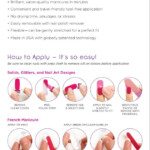 Color Street Nail Application Instructions Color Street Nails Color
