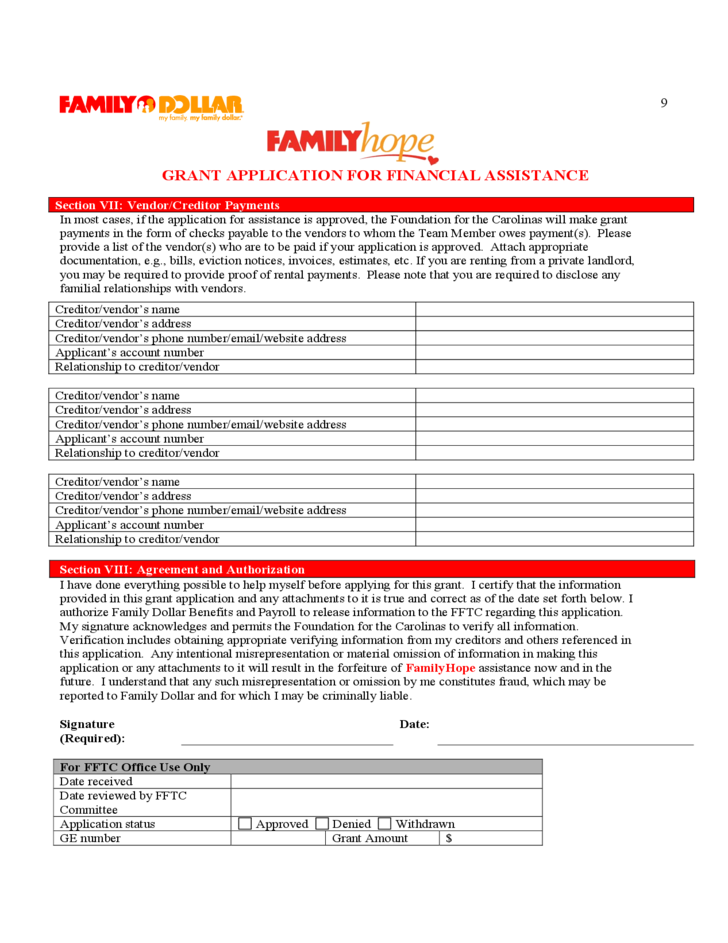 Family Dollar Printable Job Application Printable Application