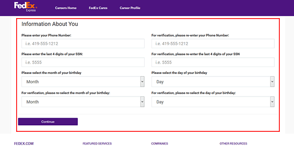 FedEx Job Application Apply Online