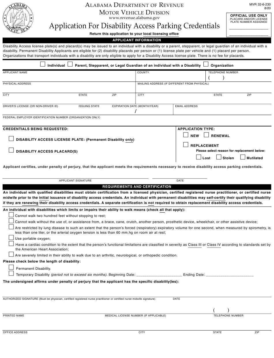 Alabama Disability Application Printable Printable Application 8696