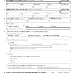 Form N 600 Application For Certificate Of Citizenship