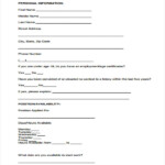 FREE 9 Sample Child Care Application Forms In PDF MS Word