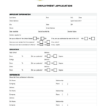 Free Printable Denny s Job Application Form