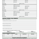 Free Printable Hot Topic Job Application Form Page 2