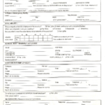 Free Printable Subway Job Application Form