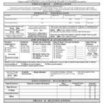 Free Printable Tilly s Job Application Form