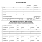 Hallmark Employment Application Form Fill Out And Sign Printable PDF