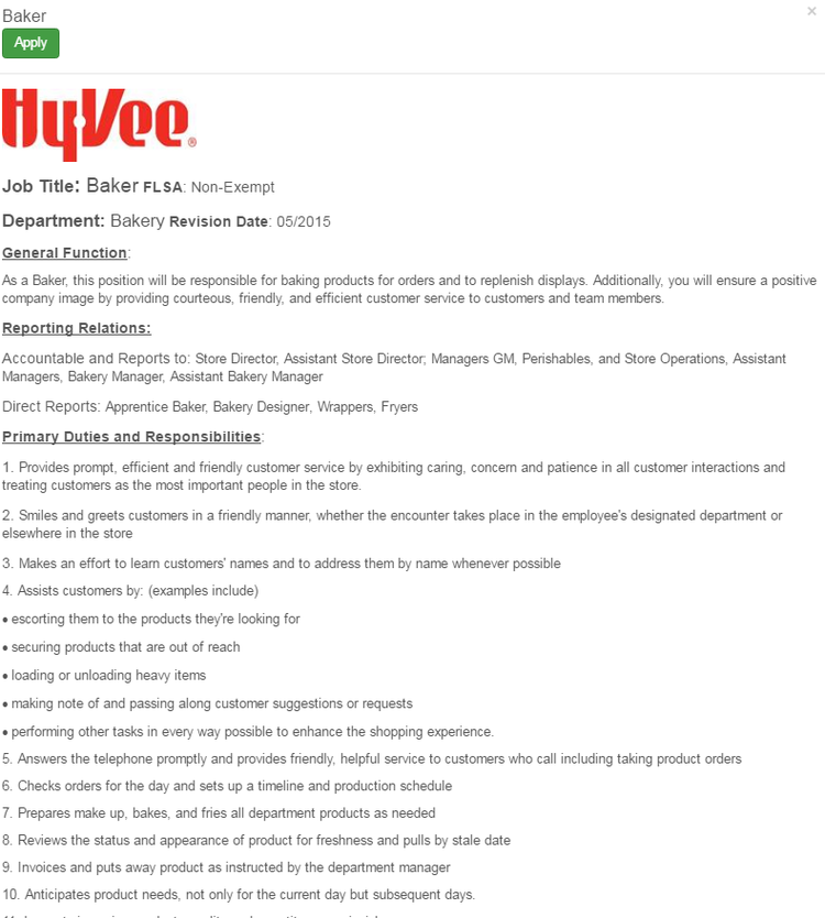 How To Apply For Hy Vee Jobs Online At Hy vee careers