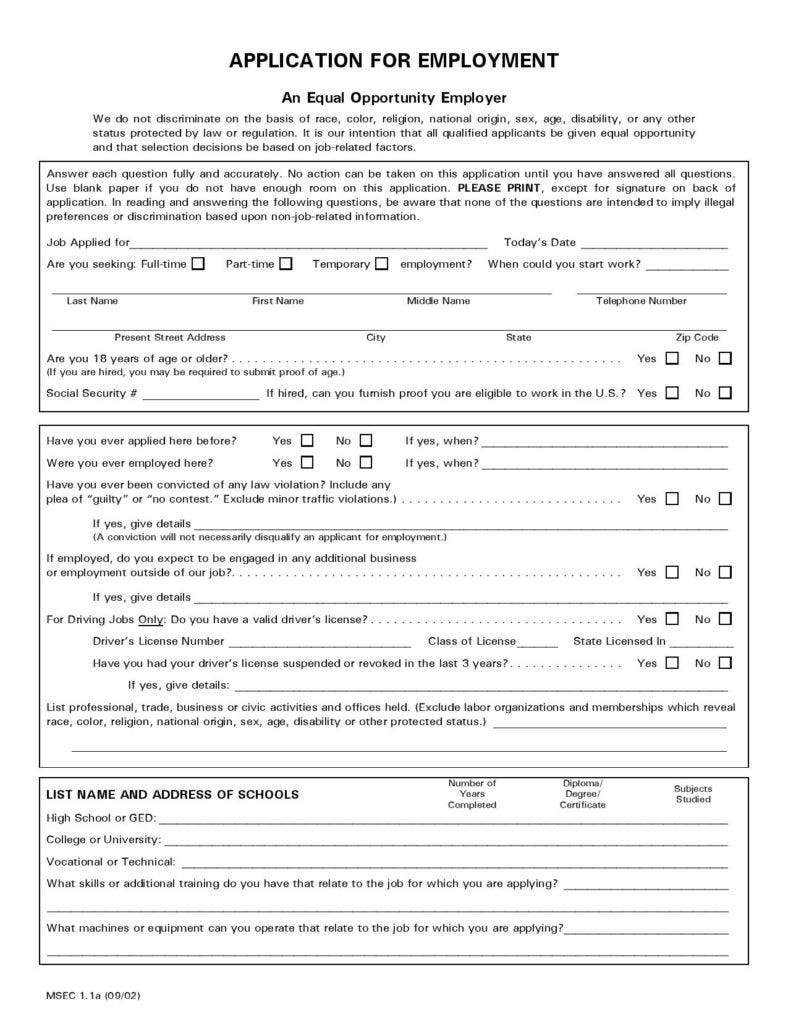 How Useful Are Job Application Forms In Recruitment Free Premium 