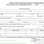 Huddle House Application PDF Print Out