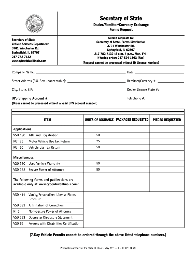 Illinois Title Application Pdf Fill Online Printable Fillable 