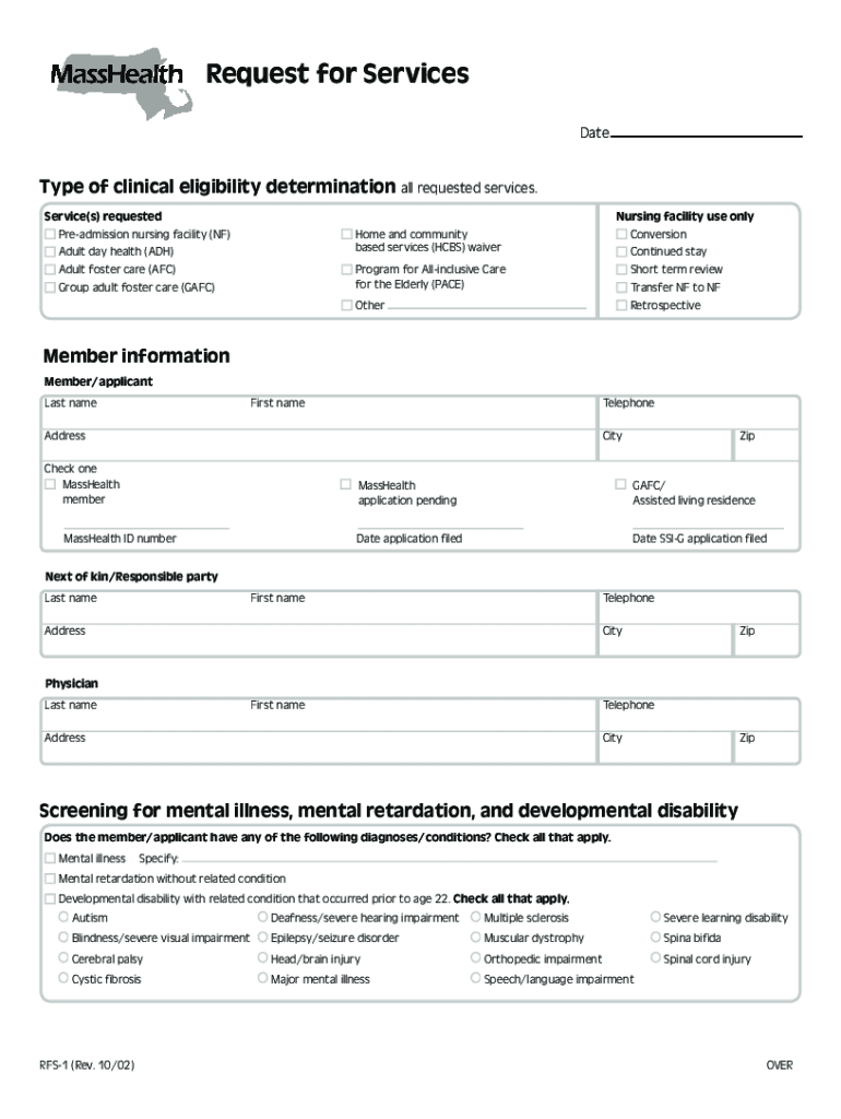 Ma Masshealth Pca 1 Application 2010 2021 Fill And Sign Printable Printable Application 