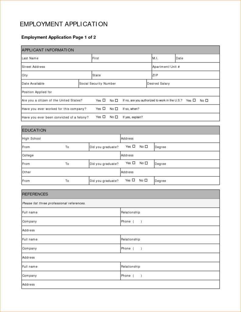 Meijer Job Application Form Pdf Resume Examples