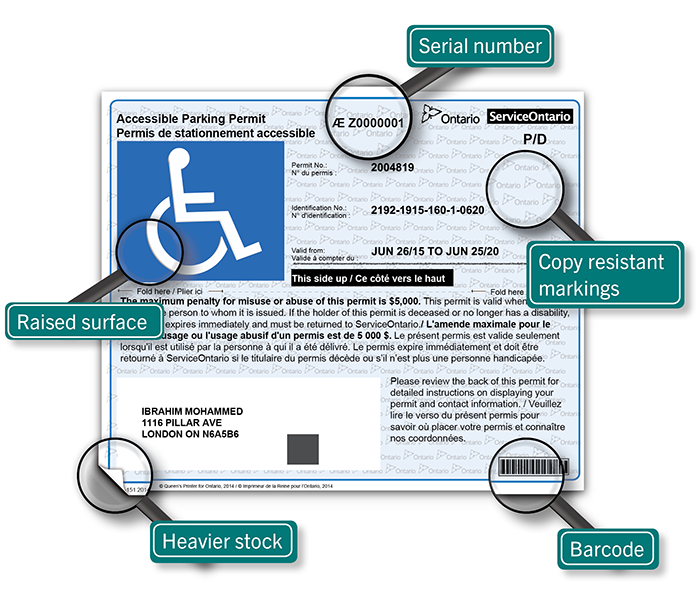 Newsroom New Accessible Parking Permits