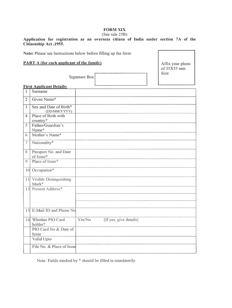 Oci Application Form Pdf Fill And Sign Printable Template Online US