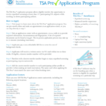 Printable Tsa Application Forms Fill Out And Sign Printable PDF