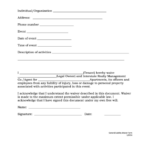 Top 21 General Liability Waiver Form Templates Free To Download In PDF