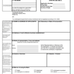 Trademark Application Form Fill Out And Sign Printable PDF Template