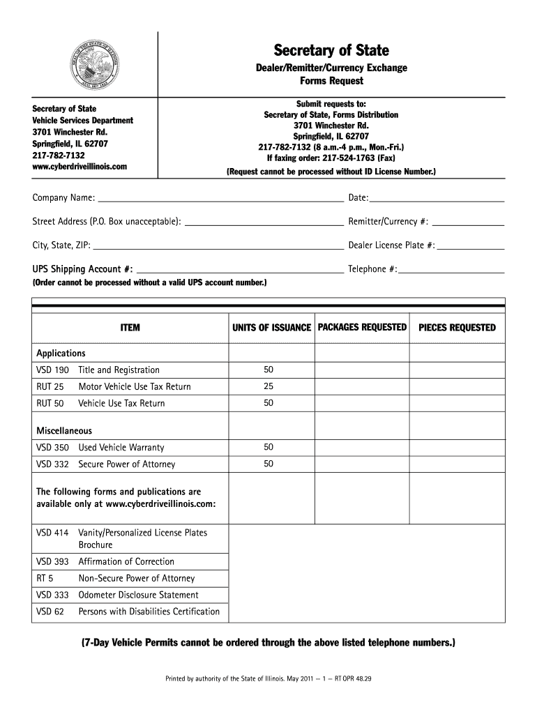 Vsd 190 Printable Blank Form Fill Out And Sign Printable PDF Template 